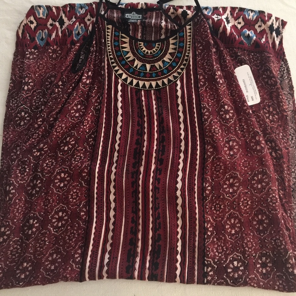 Angie Maxi Dress, Size Large